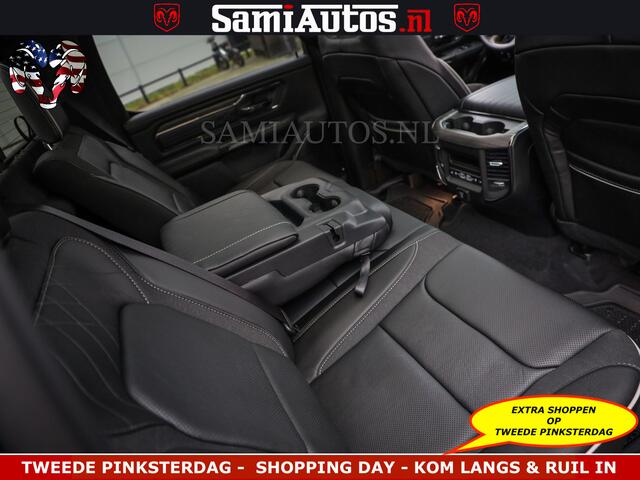 Dodge RAM PICKUP Limited Night High Output 540HP 706Nm | Massage + Full Option | De Meest Luxe en Volle Pick-Up in zijn Klasse | Comfortabele Dubbele Cabine met Royale 5 Zitplaatsen | BPM vrij | Nu Leverbaar uit Voorraad | Voorraad Nr 2300 - 7689