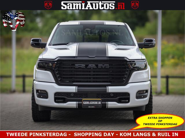 Dodge RAM PICKUP PREMIUM | Full Option | De Meest Luxe Pick-Up in zijn Klasse | Comfortabele Dubbele Cabine met Royale 5 Zitplaatsen | BPM vrij | Nu Leverbaar uit Voorraad | Voorraad Nr 2230 - 8765