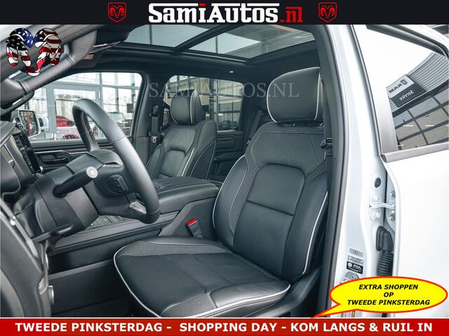 Dodge RAM PICKUP Limited Night High Output 540HP 706Nm | Massage + Full Option | De Meest Luxe en Volle Pick-Up in zijn Klasse | Comfortabele Dubbele Cabine met Royale 5 Zitplaatsen | BPM vrij | Nu Leverbaar uit Voorraad | Voorraad Nr 2351 - 7478