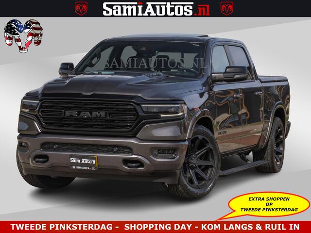 Dodge RAM PICKUP LIMITED | 5.7 V8 HEMI 402PK | TUFF WIELEN | MEEST VOLLE LIMITED | PRACHTIGE KLEUR GRANITE CRYSTAL PEARL | CREW CAB | DUBBELE CABINE DC 5 PERSOONS | CREW CAB 5 PERSOONS | DUBBELE CABINE DC | MEEST ROYALE EN COMFORTABELE BEDRIJFSAUTO | HEAD-UP | LUCHTVERING