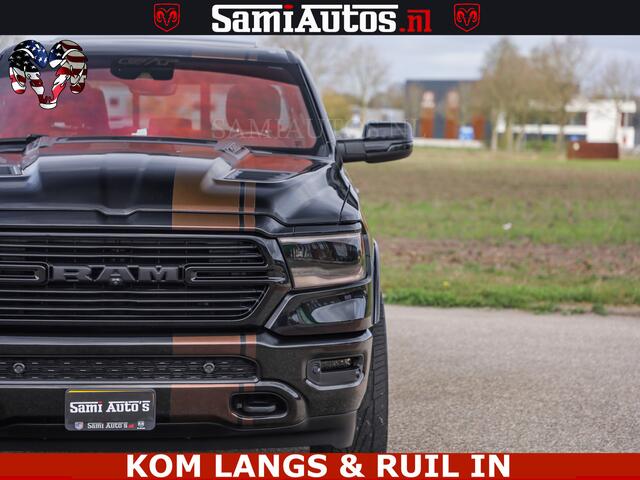 Dodge RAM PICKUP GT EDITION | TRX PACK | 5.7 V8 HEMI | BRONZE LINE | LUCHT VERING | VITUAL | ADAPTIVE CRUISE | PANORAMADAK | MEGA DIK | Comfortabele Dubbele Cabine met Royale 5 Zitplaatsen | DC |