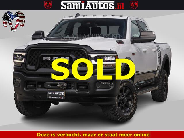 Dodge RAM PICKUP POWER WAGON | 6.4 V8 4X4 | ADAPTIVE | FULL LED | TREK LIER | OPEN DAK | 6.4F BAK | 3500KG | CAMERA V+A | SPER DIFF | TWO TONE UITVOERING | ALARM | VOLLE UITVOERING |