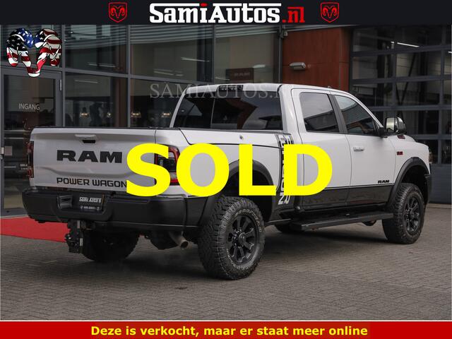 Dodge RAM PICKUP POWER WAGON | 6.4 V8 4X4 | ADAPTIVE | FULL LED | TREK LIER | OPEN DAK | 6.4F BAK | 3500KG | CAMERA V+A | SPER DIFF | TWO TONE UITVOERING | ALARM | VOLLE UITVOERING |