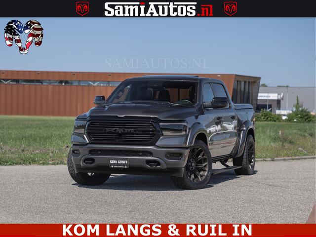 Dodge RAM PICKUP HULK PACK | 360 CAMERA | ADAPTIVE CRUSE | PANODAK | VOLLE UITVOERING | LARAMIE NIGHT | 5.7 V8 HEMI 402PK 4x4 | CREWCAB 5 PERSOONS | GRIJSKENTEKEN | Granite Crystal Metallic Mijn Voorraad Nr 1998 - 24130