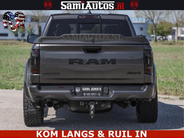Dodge RAM PICKUP HULK PACK | 360 CAMERA | ADAPTIVE CRUSE | PANODAK | VOLLE UITVOERING | LARAMIE NIGHT | 5.7 V8 HEMI 402PK 4x4 | CREWCAB 5 PERSOONS | GRIJSKENTEKEN | Granite Crystal Metallic Mijn Voorraad Nr 1998 - 24130