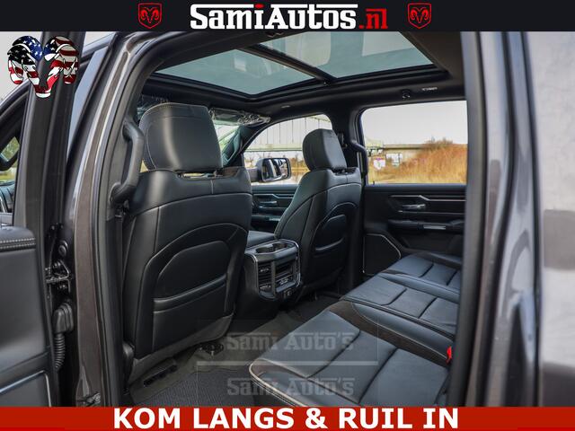 Dodge RAM PICKUP HULK PACK | 360 CAMERA | ADAPTIVE CRUSE | PANODAK | VOLLE UITVOERING | LARAMIE NIGHT | 5.7 V8 HEMI 402PK 4x4 | CREWCAB 5 PERSOONS | GRIJSKENTEKEN | Granite Crystal Metallic Mijn Voorraad Nr 1998 - 24130