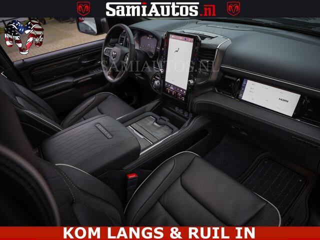 Dodge RAM PICKUP Limited Night High Output 540HP 706Nm | Massage + Full Option | De Meest Luxe en Volle Pick-Up in zijn Klasse | Comfortabele Dubbele Cabine met Royale 5 Zitplaatsen | BPM vrij | Nu Leverbaar uit Voorraad | Voorraad Nr 2335 - 5153 |