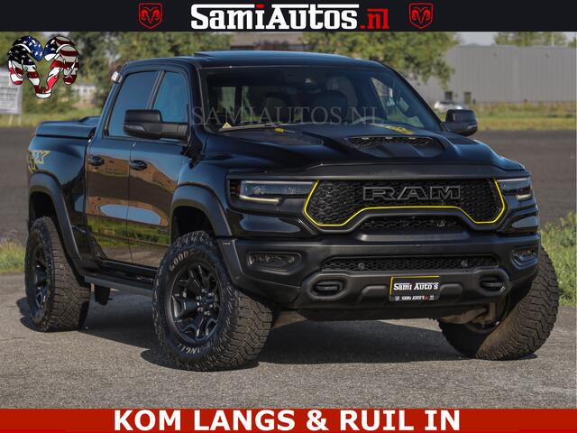 Dodge RAM PICKUP TRX BLACK OPS HELLCAT | 6.2 V8 712PK SUPERCHARGER | FULLY LOADED | CARBON | BLACK ON BLACK | CREW CAB | DUBBELE CABINE | 5 PERSOONS |