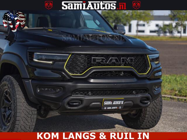 Dodge RAM PICKUP TRX BLACK OPS HELLCAT | 6.2 V8 712PK SUPERCHARGER | FULLY LOADED | CARBON | BLACK ON BLACK | CREW CAB | DUBBELE CABINE | 5 PERSOONS |