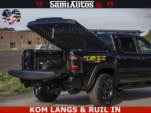 Dodge RAM PICKUP TRX BLACK OPS HELLCAT | 6.2 V8 712PK SUPERCHARGER | FULLY LOADED | CARBON | BLACK ON BLACK | CREW CAB | DUBBELE CABINE | 5 PERSOONS |