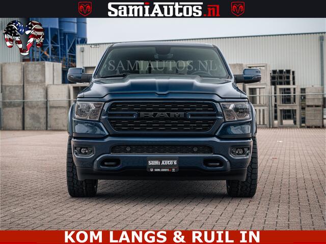 Dodge RAM PICKUP SPORT | 5.7 V8 4x4 HEMI | PANORAMA DAK | GROOTSCHERM 12 INCH | LPG | Patriot Blue CREW CAB | DUBBELE CABINE | 5 PERSOONS | DC | VOORRAAD NR 2555 - 3325