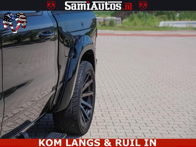 Dodge RAM PICKUP LIMITED HULK | 5.7 V8 402PK " HEMI | HUD | LUCHTVERING | PANO | MWK KLEP | MEGA VOL | DC | 5 PERS | CREW CAB | DUBBELE CABINE | GRIJSKENETEKN | MEEST COMFORTABELE BEDRIJFSAUTO |