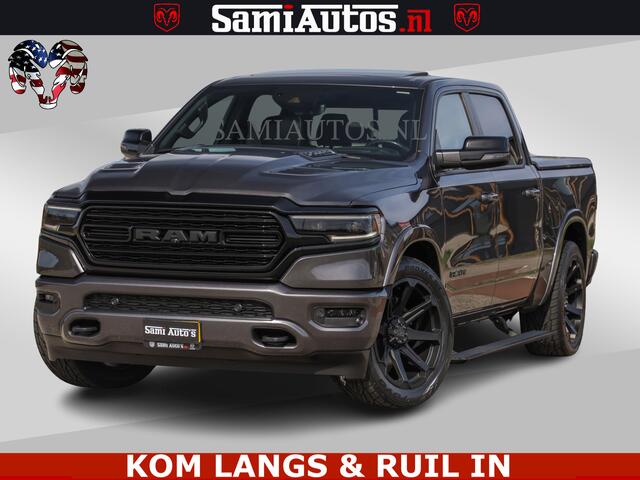 Dodge RAM PICKUP LIMITED | 5.7 V8 HEMI 402PK | TUFF WIELEN | MEEST VOLLE LIMITED | PRACHTIGE KLEUR GRANITE CRYSTAL PEARL | CREW CAB | DUBBELE CABINE DC 5 PERSOONS | CREW CAB 5 PERSOONS | DUBBELE CABINE DC | MEEST ROYALE EN COMFORTABELE BEDRIJFSAUTO | HEAD-UP | LUCHTVERING