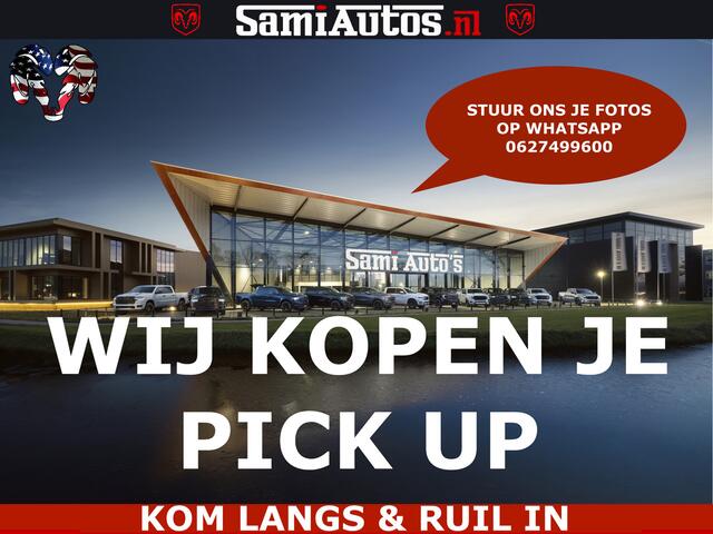 Dodge RAM PICKUP Limited Night 540HP 706Nm | Massage + Full Option | De Meest Luxe en Volle Pick-Up in zijn Klasse | Comfortabele Dubbele Cabine met Royale 5 Zitplaatsen | BPM vrij | Nu Leverbaar uit Voorraad | Voorraad Nr 2351 - 7478 | De specialist in Amerikaanse pick-u