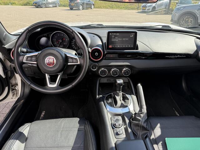 Fiat 124 Spider 1.4 MultiAir Turbo Lusso | Achteruitrijcamera | Leer | Climate Control | Apple Carplay | Cruise Control | Lichtmetaal | Parkeersensoren |