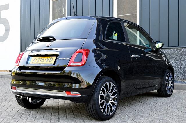 Fiat 500 1.0 Hybrid Dolcevita Rijklaarprijs-Garantie Navigatie Airco Panoramadak Apple carplay Cruise control
