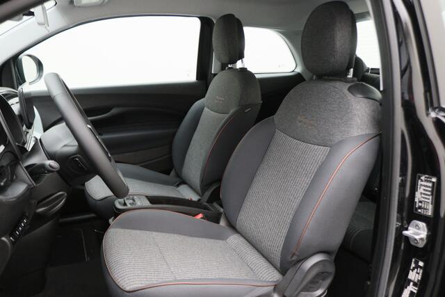 Fiat 500 Icon 42 kWh Virtual Cockpit, Apple Carplay, Cruise, Lane Assist, DAB, 16"