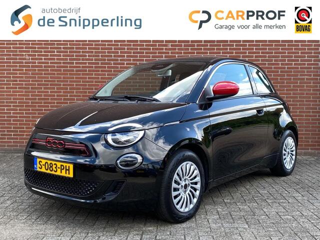 Fiat 500 RED 24 KWH NAV CRUISE DRAADLOZE CARPLAY DAB CLIMA
