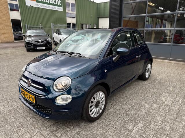 Fiat 500 1.2 CABRIO BJ.2018 CRUISE 4-CILINDER STOELVERW. SUPER STAAT