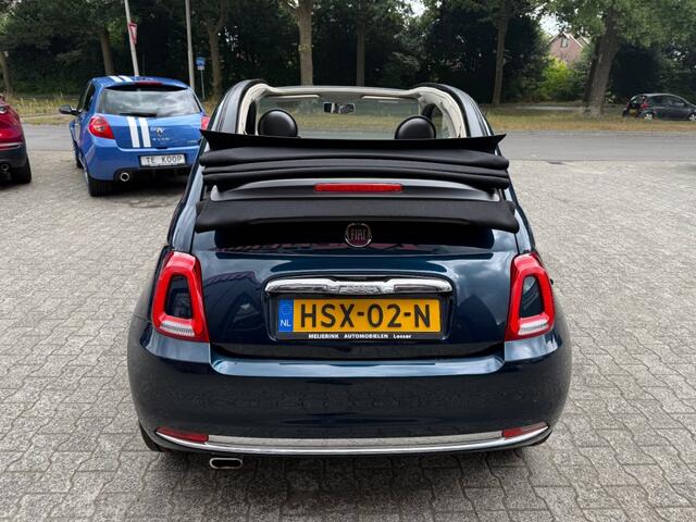 Fiat 500 1.2 CABRIO BJ.2018 CRUISE 4-CILINDER STOELVERW. SUPER STAAT