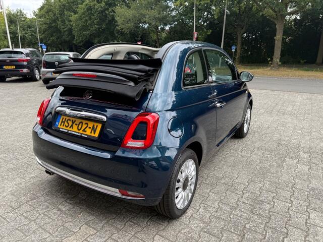Fiat 500 1.2 CABRIO BJ.2018 CRUISE 4-CILINDER STOELVERW. SUPER STAAT