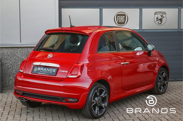 Fiat 500 1.0 Hybrid Rockstar 1e eig Leder Beats Xenon Uniek Garantie