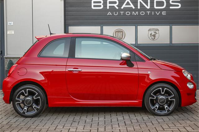 Fiat 500 1.0 Hybrid Rockstar 1e eig Leder Beats Xenon Uniek Garantie
