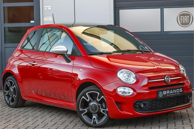 Fiat 500 1.0 Hybrid Rockstar 1e eig Leder Beats Xenon Uniek Garantie
