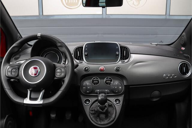 Fiat 500 1.0 Hybrid Rockstar 1e eig Leder Beats Xenon Uniek Garantie