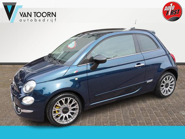 Fiat 500 0.9 TwinAir Turbo Lounge Automaat. Panoramadak, navigatie.