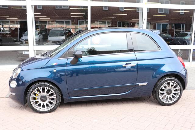 Fiat 500 0.9 TwinAir Turbo Lounge Automaat. Panoramadak, navigatie.