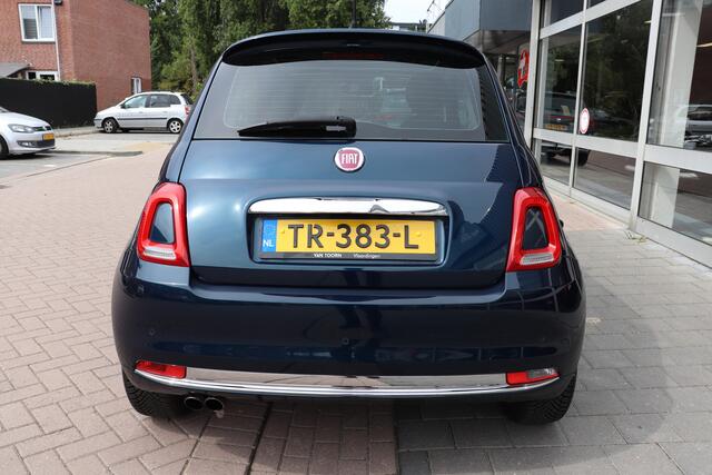 Fiat 500 0.9 TwinAir Turbo Lounge Automaat. Panoramadak, navigatie.
