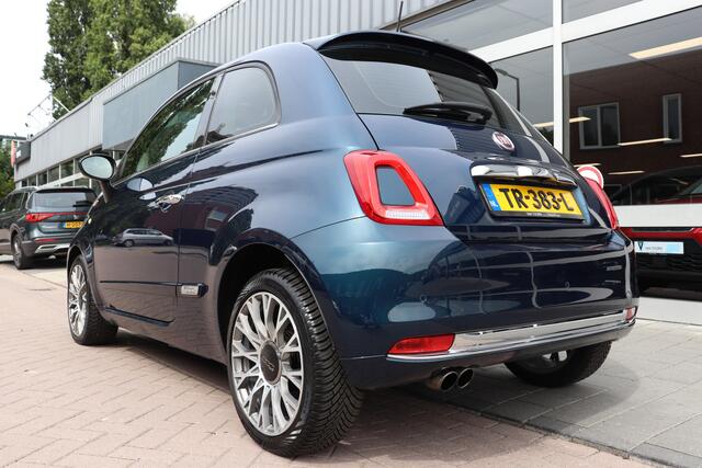 Fiat 500 0.9 TwinAir Turbo Lounge Automaat. Panoramadak, navigatie.