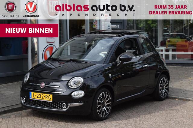 Fiat 500 1.0 Hybrid Dolcevita|Open dak|Carplay|16"