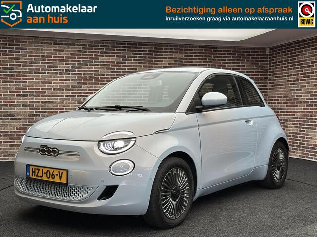 Fiat 500 Icon 42 kWh | CarPlay| LED| Stoelverwarming| Adaptive cruise|