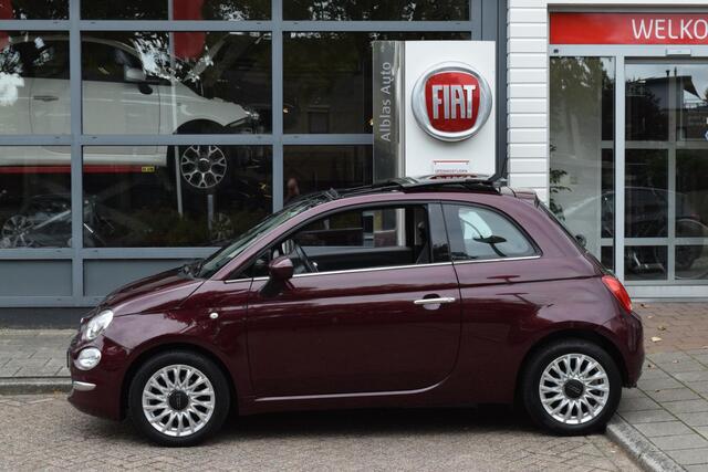 Fiat 500 80pk Turbo Lounge|Open dak|Nav|dealero.h.
