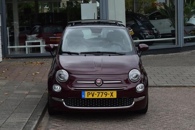 Fiat 500 80pk Turbo Lounge|Open dak|Nav|dealero.h.
