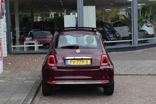 Fiat 500 80pk Turbo Lounge|Open dak|Nav|dealero.h.