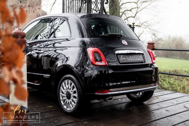 Fiat 500 1.2 Lounge 2016 ZWART | Automaat | Panoramadak | Climate Control