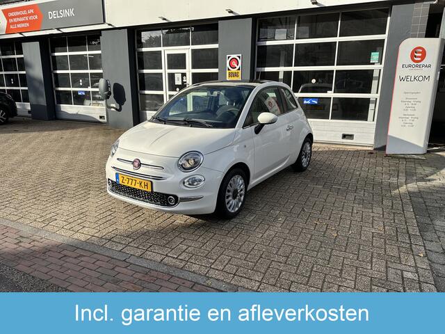 Fiat 500 1.0 Hybrid Dolcevita Finale All-in Prijs Panoramadak/Airco/Apple CarPlay, Android auto/Cruise