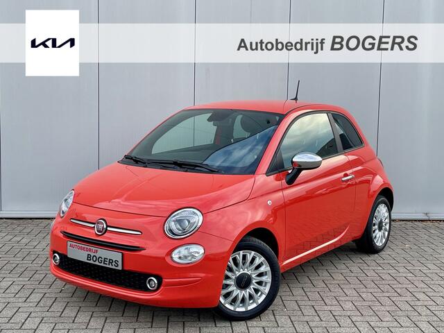 Fiat 500 1.0 Hybrid Dolcevita Navigatie, Climate Control, Cruise Control, 15"Lm, Mistlampen,