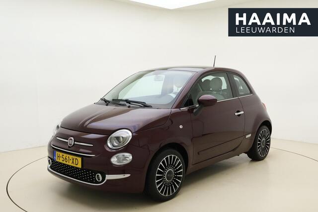 Fiat 500 1.2 Lounge | Navigatie | Panoramadak | Airco | Lichtmetalen velgen | Weinig kilometers | Parkeersensoren | DAB Radio