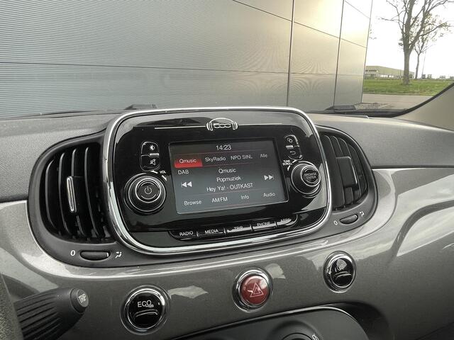 Fiat 500 0.9 TwinAir Turbo Lounge | Glazen dak | PDC Achter