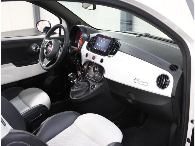 Fiat 500 1.0 70PK Hybrid RED | Climate Control | Xenon Koplampen | Vouwdak | Cruise Control | DAB Ontvanger | Start/Stop Systeem | 16" Lichtmetalen Velgen | Isofix |