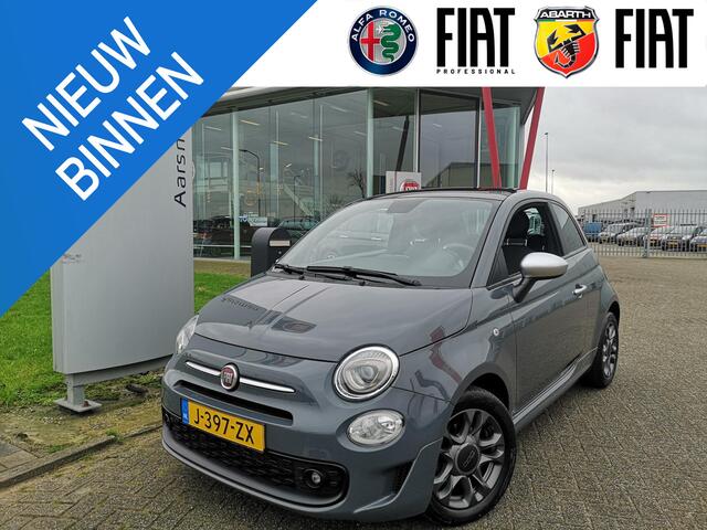 Fiat 500 1.0 Hybrid Rockstar | Sport | Carplay | Automatische airco | Parkeersensoren | Grigio Carrara