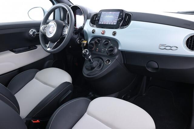 Fiat 500 1.0 Hybrid Dolcevita Tech Pack| PANORAMADAK | CARPLAY | PDC | Mistlampen