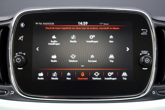 Fiat 500 0.9 TwinAir Turbo Lounge Panoramadak | Airco | Full Map Navi | Cruise Control | Volledig Onderhouden!!