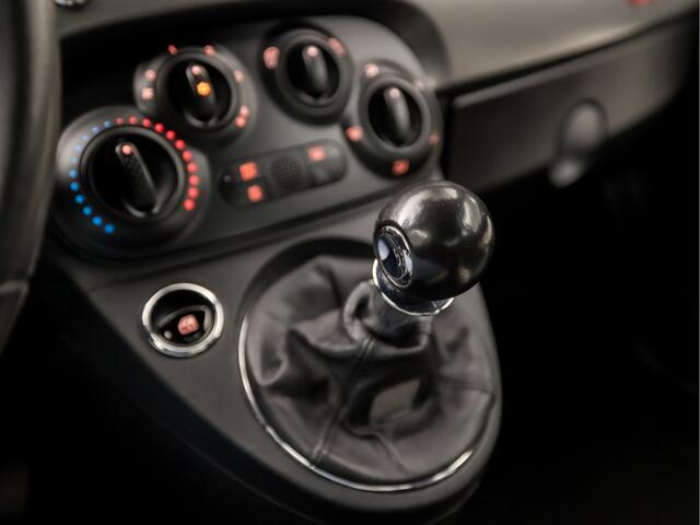 Fiat 500 0.9 TwinAir Turbo Sport 105Pk (MAT GROEN, VIRTUAL COCKPIT, APPLE CARPLAY, GROOT NAVI, LEDER, ZWART HEMEL, CRUISE, PARKEERSENSOREN, GETINT GLAS, NIEUWE APK, NIEUWSTAAT)