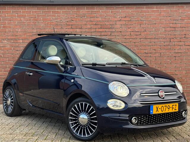 Fiat 500 0.9 TwinAir Turbo RIVA | LEDER | PANODAK | CRUISE!
