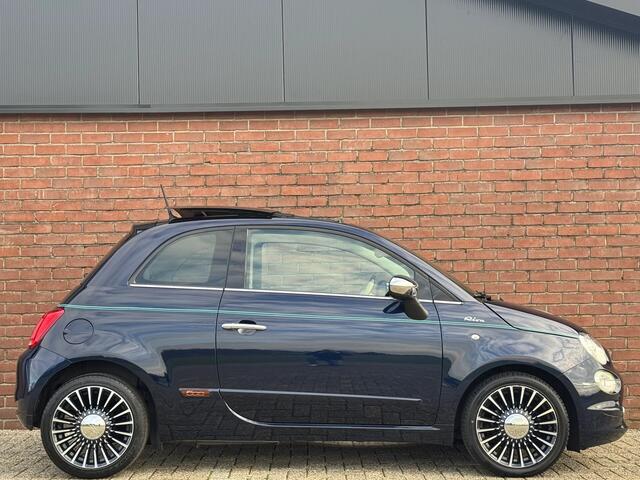 Fiat 500 0.9 TwinAir Turbo RIVA | LEDER | PANODAK | CRUISE!